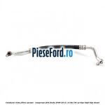 Conducta clima filtru uscator - compresor Ford Fiesta 2008-2012 1.6 TDCi 90 cp HHJC, HHJD, HHJE diesel