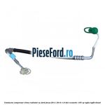 Conducta compresor clima radiator AC Ford Focus 2011-2014 1.6 TDCi ECOnetic 105 cp NGDA, NGDB diesel
