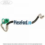 Conducta compresor clima radiator AC Ford Focus 2011-2014 1.6 Ti 105 cp IQDA, IQDB, IQDC benzina