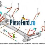 Conducta frana spate 2 Ford EcoSport 2013-2018 1.5 Ti 140 cp
