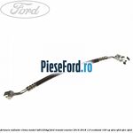 Conducta inferioara radiator clima model HF01234YF Ford Transit Courier 2014-2018 1.0 EcoBoost 100 cp SFCA, SFCB, SFCC, SFCD, SFCE benzina