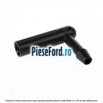 Conector L furtun alimentare diuze spalator parbriz Ford Ka 1996-2008 1.3 i 70 cp