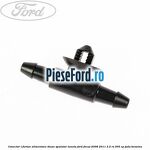 Conector T furtun alimentare diuze spalator luneta Ford Focus 2008-2011 2.5 RS 305 cp JZDA benzina