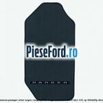 Covoras pasager velur negru Ranger Ford Ranger 2016-2020 2.2 TDCi 131 cp