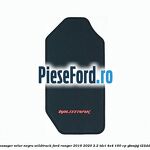 Covoras pasager velur negru Wildtrack Ford Ranger 2016-2020 2.2 TDCi 4x4 160 cp