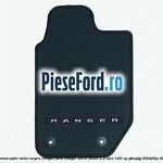 Covoras sofer, velur negru Ranger Ford Ranger 2016-2020 2.2 TDCi 160 cp