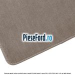 Covoras spate velour mediul stone randul 3 Ford Grand C-Max 2011-2015 2.0 TDCi 115 cp