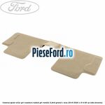 Covoras spate velur gri, cusatura nubuk gri randul 2 Ford Grand C-Max 2016-2020 1.6 Ti 85 cp XTDA benzina