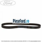 Curea transmisie fara AC si fara servodirectie Ford Fiesta 1996-2001 1.3 i 50 cp JJA, JJC, JJE, JJJ, JJK, JJM benzina