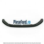 Deflector bara fata inferior carbon black Ford Edge 2016-2018 2.0 TDCi 180 cp