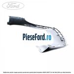 Deflector pietre negru pentru proiector patrat Ford Mondeo 2000-2007 3.0 V6 24V 204 cp