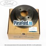 Disc de frana fata diametru 240 mm plin Ford Fiesta 1989-1996 1.3 CAT 60 cp