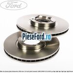 Disc de frana fata diametru 254 mm 14 inch Ford Transit 1994-2000 2.5 TD 85 cp 4GA, 4GB, 4GC, 4GD, 4GE, 4GF diesel