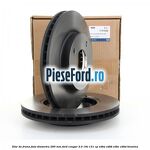 Disc de frana fata diametru 260 mm Ford Cougar 2.0 16V 131 cp EDBA, EDBB, EDBC, EDBD benzina