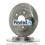 Disc de frana spate diamtru 252 mm Ford Scorpio 2.3 i 16V 147 cp Y5A benzina