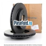 Disc frana fata diametru 240 mm ventilat Ford Escort 1995-1998 1.6 i 16V 88 cp L1H benzina