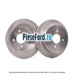 Disc frana spate diametru 270 mm Ford Escort 1990-1995 1.6 i 16 88 cp L1H benzina