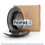 Disc frana spate diametru 271 mm Ford Focus 2014-2018 1.0 EcoBoost 125 cp