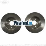 Disc frana spate diametru 280 mm janta aliaj Ford Transit Connect 2019-2023 1.0 EcoBoost 100 cp B3GA, M2GA, M2GB benzina