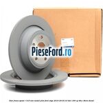 Disc frana spate R 316 mm model plin Ford Edge 2016-2018 2.0 TDCi 180 cp T8CC, T8CM diesel