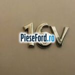Emblema 16 V crom Ford Escort 1990-1995 1.6 i 16 88 cp