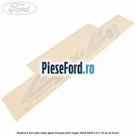 Emblema 4x4 alba aripa spate dreapta Ford Ranger 2002-2006 2.5 D 78 cp