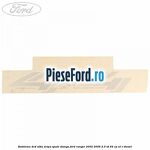 Emblema 4x4 alba aripa spate stanga Ford Ranger 2002-2006 2.5 TD 84 cp WL-T diesel