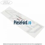 Emblema 4x4 aripa spate dreapta Ford Ranger 2012-2015 2.2 TDCi 4x4 150 cp