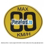 Emblema 80 KM / H Ford EcoSport 2019-2023 1.5 TDCi EcoBlue 4x4 125 cp ZTJA, ZTJB, ZTJC diesel