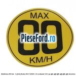 Emblema 80 KM / H Ford Fiesta 2017-2023 1.0 EcoBoost 101 cp