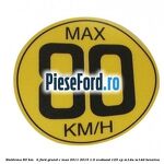 Emblema 80 KM / H Ford Grand C-Max 2011-2015 1.0 EcoBoost 125 cp