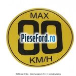 Emblema 80 KM / H Ford Scorpio 2.0 i 115 cp