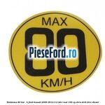 Emblema 80 KM / H Ford Transit 2006-2014 2.2 TDCi RWD 100 cp