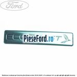Emblema EcoBoost gri deschis Ford Fiesta Active 2018-2023 1.0 EcoBoost 101 cp