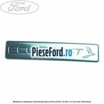 Emblema EcoBoost gri deschis Ford Focus 2014-2018 1.6 TDCi 115 cp T1DA, T1DB diesel