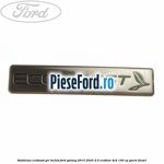 Emblema Ecoboost gri inchis Ford Galaxy 2015-2023 2.0 EcoBlue 4x4 150 cp