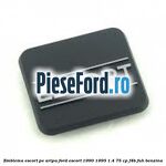 Emblema Escort pe aripa Ford Escort 1990-1995 1.4 75 cp F4B, FUH benzina