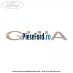 Emblema GHIA spate Ford Fiesta 2005-2008 1.4 16V 80 cp