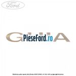 Emblema GHIA spate Ford Fiesta 2005-2008 1.6 16V 100 cp