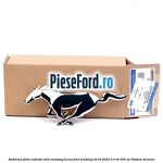 Emblema grila radiator Ford Mustang lucios Ford Mustang 2018-2022 5.0 V8 450 cp