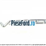 Emblema Vignale hayon Ford Fiesta 2017-2023 1.0 EcoBoost 101 cp