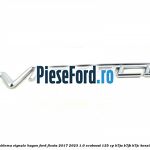 Emblema Vignale hayon Ford Fiesta 2017-2023 1.0 EcoBoost 125 cp