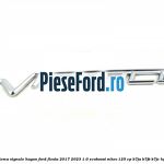 Emblema Vignale hayon Ford Fiesta 2017-2023 1.0 EcoBoost mHEV 125 cp