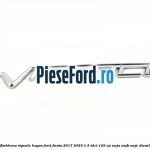 Emblema Vignale hayon Ford Fiesta 2017-2023 1.5 TDCi 120 cp