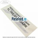 Emblema XL neagra Ford Ranger 2012-2015 3.2 TDCi 4x4 200 cp