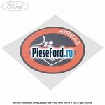 Eticheta atentionare airbag pasager Ford C-Max 2007-2011 1.8 122 cp