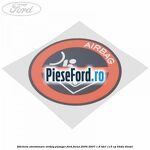 Eticheta atentionare airbag pasager Ford Focus 2004-2007 1.8 TDCi 115 cp