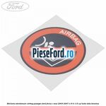 Eticheta atentionare airbag pasager Ford Focus C-Max 2003-2007 1.6 Ti 115 cp