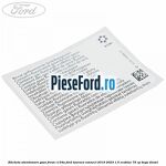 Eticheta atentionare gaze freon R134a Ford Tourneo Connect 2019-2023 1.5 EcoBlue 75 cp