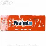 Eticheta atentionare limba japoneza Ford B-Max 1.4 90 cp